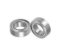 Kozelo 2pcs Profond Rainure Billes Roulements - [5mm x 9mm x 3mm] 440C Inox Acier Billes pour Moteurs Machine Outil Boîtes Vitesses Palier Utilisation, Double Bouclier ABEC1