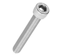 Kozelo 2Pcs Vis à Tête Cylindrique à Six Pans Creux - [M10-1.5 x 75mm] Douille Allen Entièrement Filetée en Acier Inoxydable 304 pour Moteur Électrique, Impression 3D, Argenté