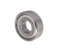 Kozelo 2Pièces 6203Z Roulements à Billes à Gorge Profonde - [17X40X12mm] Boules en Acier Au Carbone pour Moteurs, Machines-Outils, Boîtes de Vitesses, Utilisations de Roulements