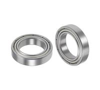 Kozelo 2Pièces Roulement à Billes 6804Zz - [20X32X7mm] Acier Chromé à Double Étanchéité pour Applications Industrielles et Équipements Mécaniques