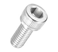 Kozelo 50Pcs Vis à Tête Cylindrique à Six Pans Creux - [M6-1 x 14mm] Douille Allen Entièrement Filetée en Acier Inoxydable 304 pour Moteur Électrique, Impression 3D, Argenté