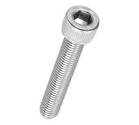 Kozelo 5Pcs Vis à Tête Cylindrique à Six Pans Creux - [M10-1.5 x 65mm] Douille Allen Entièrement Filetée en Acier Inoxydable 304 pour Moteur Électrique, Impression 3D, Argenté
