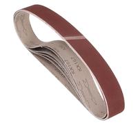 Kozelo 6 Pcs Bandes Abrasives 50mm x 915mm 240 Grain Alumine Oxyde Abrasif Papier De Verre Pour Ponceuse A Bande Meulage Metal Travail Du Bois Enlevage Rouille