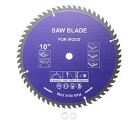 Kozelo Lame De Scie Circulaire 10 Pouces x 60 Dents x 5/8 Pouces Alésage | Lames De Scie Sur Table À Onglet Avec Pointes En Carbure De Tungstène Avec Adaptateurs De Rondelle De 5/8