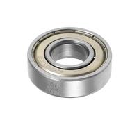 Kozelo Roulement à Billes à Gorge Profonde 6001Z - [12X28X8mm] Roulement à Simple Blindage pour Équipement Industriel, Moteurs, Machines, Acier Inoxydable