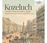 Kozeluch – Musique complète pour piano à 4 mains – Edel