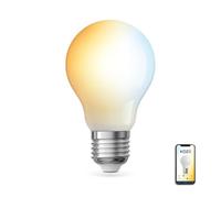 KOZII, Ampoule LED Connectée Filament E27 A60 Opaque 7W, Ampoule Connectée Douille E27 avec Variation de Luminosité, Compatible Alexa et Google Home, Éclairage Intelligent pour Maison Moderne