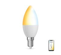 KOZII, Ampoule LED Connectée Flamme Culot E14, Ampoule Connectée E14 avec Variation de Luminosité, Compatible Alexa et Google Home, 400 Lumens, Modèle KV470FCCT, Éclairage Intelligent et Économique