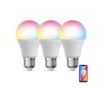 KOZII, Ampoule LED Connectée SMD E14 P45 Opaque 6W, Ampoule Connectée E14 avec Variation de Couleur et Luminosité, Compatible Alexa et Google Home, 400 Lm, Économie d'Énergie et Longue Durée de Vie.