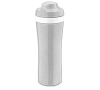 Koziol 3708670 OASE Drinking, Reusable Water, Portable Bottle, Outdoor, Sport, School, Organic Grey 74 x 74 x 217 mm