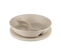 koziol Assiette à menu CONNECT SEPAREE 7278700 Couvercle 15l sable