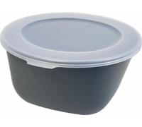 Koziol Aufbewahrungsbox Connect Box 2, Vorratsdose, Kunststoff, Nature Ash Grey, 2 L, 8871701