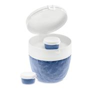 Koziol Bentobox Club, Bento Box, récipient pour aliments, boîte à lunch, thermoplastique, Organic Blue, 3198671
