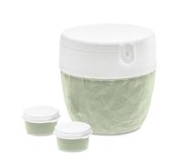 Koziol Bentobox Club, Bento Box, récipient pour aliments, boîte à lunch, thermoplastique, Organic Green, 3198668