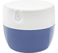 Koziol Bentobox M, Bento Box, Speisegefäß, Lunchbox, Thermoplastischer Kunststoff, Organic Blue, 3-teilig, 3197671