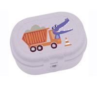 Koziol boîte à goûter Pascal Mini Trucks, plastique, Organic Grey, 8359747