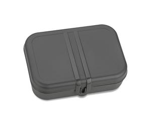 Koziol Boîte repas Pascal avec séparateur. L Gris foncé