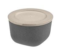 Koziol Bol avec couvercle Connect thermoplastique biocirculaire 1 L Nature ash grey