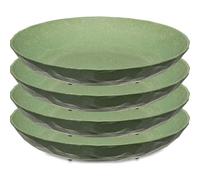 Koziol Club 220m Set De Quatre Assiettes Nature Leaf Green