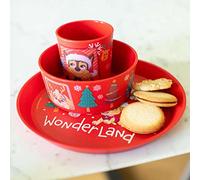 Koziol Connect Service de table pour enfant Pat' Patrouille, 3 pièces, Winter Wonderland