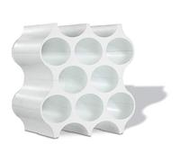 Koziol 3596525 Set-Up Casier à Bouteilles Matière Thermoplastique Blanc 23 x 35,3 x 36,4 cm