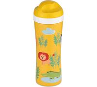 Koziol Gourde Oase Africa, bouteille d'eau, plastique biocirculaire, Organic Yellow, 425 ml, 1457681