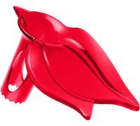 Koziol Juicy Zitronenentsafter, Zitronenpresse, Entsafter, Transparent Rot, 3732536