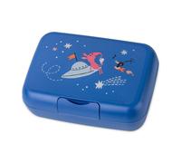 Koziol Lunchbox Candy L Space mit Trennschale, Frühstücksbox, Kunststoff, Organic Blue, 8342746