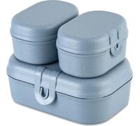 Koziol Lunchbox-Set Pascal Mini 7151716 blau