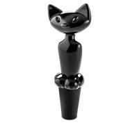 BOUCHON DECORATIF KOZIOL MIAOU NOIR