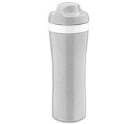 Koziol Oase Trinkflasche, Trink Flasche, Outdoorflasche, Getränkflasche, Wasserflasche, Kunststoff, Organic Grey, 425 ml, 3708670