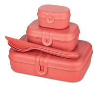 Koziol Pascal Ready Lunchbox Empilable Rouge