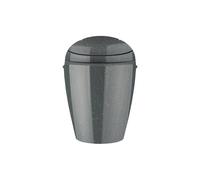 Koziol Poubelle à couvercle basculant Del XS, Poubelle, plastique, Recycled Ash Grey, 2 L, 1400120