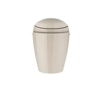 Koziol Poubelle à couvercle basculant Del XS, Poubelle, plastique, Recycled Desert Sand, 2 L, 1400121