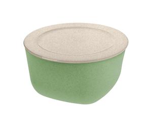 Koziol Saladier avec couvercle Connect thermoplastique biocirculaire 4 L Nature leaf green