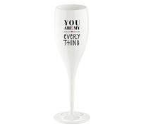 Koziol Superglas 100ml with print CHEERS NO. 1 YOU ARE MY EVERY THING