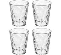 Koziol Superglas 4409535 Club NO. 1 Lot de 4 Verres Transparents 250 ML