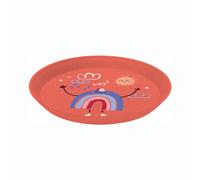 Koziol Teller Connect Plate Dreams, Dessertteller, Kunststoff, Organic Red, 20.5 cm, 8333745