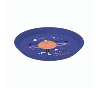 Koziol Teller Connect Plate Space, Dessertteller, Kunststoff, Organic Blue, 20.5 cm, 8334746