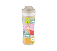 Koziol Trinkflasche Oase Peppa Pig, Wasserflasche, Kunststoff, Organic Sand, 425 ml, 8051713