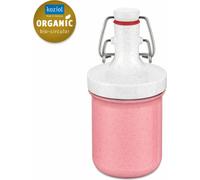 Koziol Trinkflasche Plopp To Go Mini, Kunststoff, Organic Strawberry Ice Cream, 200 ml, 4014707