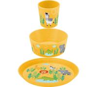 koziol Vaisselle pour enfants Afrique, jaune, 3 pièces (1 set)