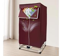 Kozivmo Sèche-linge portable, 1200-1500 W Petit séchoir électrique à pompe à chaleur, armoire sèche air chaud appartement personnes âgées, sèche-linge électrique pour appartements