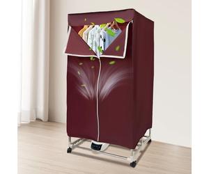 Kozivmo Sèche-linge portable, 1200-1500 W Petit séchoir électrique à pompe à chaleur, armoire sèche air chaud appartement personnes âgées, sèche-linge électrique pour appartements