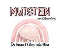 KOZOY Pierre porte-bonheur pour la rentrée des classes, avec carte de vœux et boîte cadeau, convient comme cadeau de rentrée des classes pour garçons et filles, porte-bonheur, cadeau d'encouragement