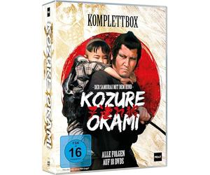 Kozure Okami - Der Samurai mit dem Kind - 78-teilige TV-Kultserie erstmals als vollständige 18-DVD-Sammlerbox - Eastern-Klassiker nach dem Manga Lone Wolf and Cub - WME Edition