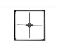 KOZWAY éventail Hologramme 3D la lumière de la Fan LED de l'hologramme 3D Perle la Fan olographe d'oeil Nu avec des Perles de l'alliage d'aluminium 624