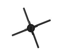 KOZWAY éventail Hologramme 3D Projecteur vidéo d'animation 3D Ventilateur holographique 3D Ventilateur de publicité Flottant stéréo for Affichage publicitaire