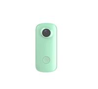 KOZWAY Mini caméra d'action pouce 1080P30FPS / 4K30FPS H.265 12MP 2.4G 30M étui étanche Action Sport DV Caméscope (taille : C100 Ajouter 32 Go, couleur : vert)