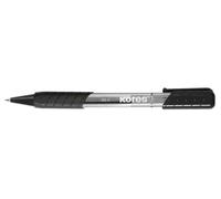 Kores stylo à bille rétractable jetable K-PEN K6, F, noir